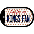 Kings Fan California Novelty Metal Dog Tag Necklace DT-10873 2" x 1" Dog Tag (DT)