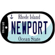 New Port Rhode Island Novelty Metal Dog Tag Necklace DT-11183 2" x 1" Dog Tag (DT)