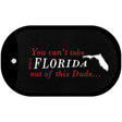 Florida Dude Novelty Metal Dog Tag Necklace DT-11263 2" x 1" Dog Tag (DT)