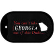 Georgia Dude Novelty Metal Dog Tag Necklace DT-11264 2" x 1" Dog Tag (DT)