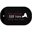 New York Dude Novelty Metal Dog Tag Necklace DT-11286 2" x 1" Dog Tag (DT)