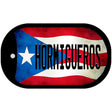 Hormigueros Puerto Rico State Flag Novelty Metal Dog Tag Necklace DT-11349 2" x 1" Dog Tag (DT)