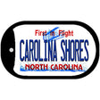 Carolina Shores North Carolina Novelty Metal Dog Tag Necklace DT-11414 2" x 1" Dog Tag (DT)