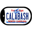 Calabash North Carolina Novelty Metal Dog Tag Necklace DT-11415 2" x 1" Dog Tag (DT)