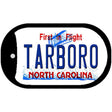 Tarboro North Carolina Novelty Metal Dog Tag Necklace DT-11844 2" x 1" Dog Tag (DT)