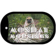 Monday Mornings Novelty Metal Dog Tag Necklace DT-11898 2" x 1" Dog Tag (DT)