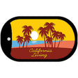 California Living Novelty Metal Dog Tag Necklace DT-11899 2" x 1" Dog Tag (DT)