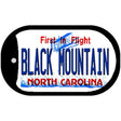 Black Mountain North Carolina Novelty Metal Dog Tag Necklace DT-12051 2" x 1" Dog Tag (DT)