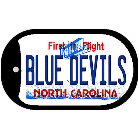 Blue Devils North Carolina State Novelty Metal Dog Tag Necklace DT-12107