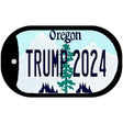 Trump 2024 Oregon Novelty Metal Dog Tag Necklace DT-12250 2" x 1" Dog Tag (DT)