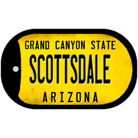 Arizona Scottsdale Novelty Metal Dog Tag Necklace DT-12313