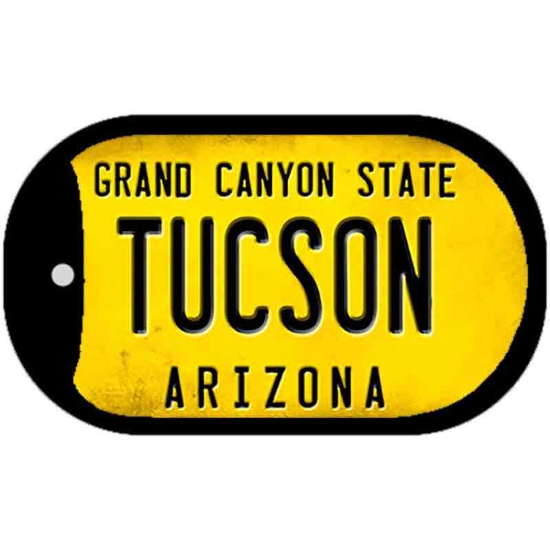 Arizona Tucson Novelty Metal Dog Tag Necklace DT-12314