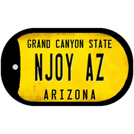Arizona NJOY AZ Novelty Metal Dog Tag Necklace DT-12317