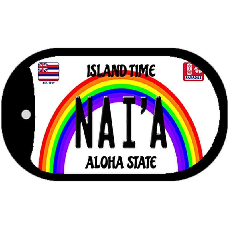 Naia Novelty Metal Dog Tag Necklace DT-12594