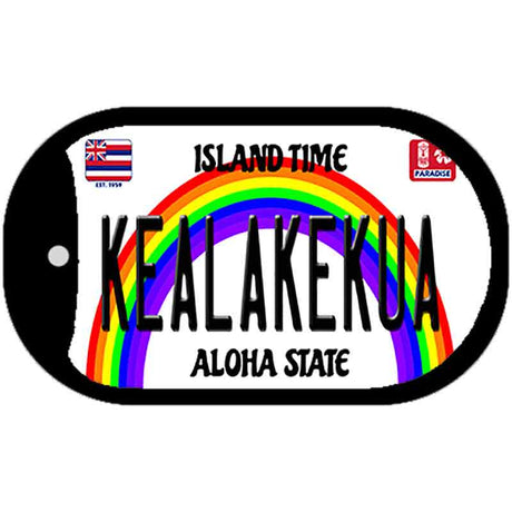 Kealakekua Novelty Metal Dog Tag Necklace DT-12598