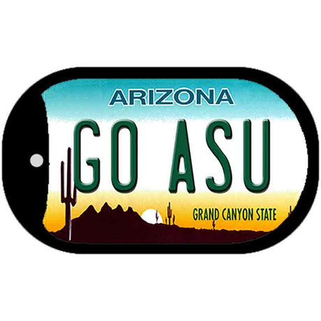 Go Arizona State Novelty Metal Dog Tag Necklace DT-12626