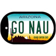 Go Northern Arizona Univ Novelty Metal Dog Tag Necklace DT-12637 2" x 1" Dog Tag (DT)