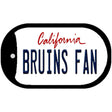 Bruins Fan Novelty Metal Dog Tag Necklace DT-12657
