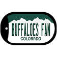 Buffaloes Fan Novelty Metal Dog Tag Necklace DT-12680