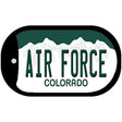 Air Force Novelty Metal Dog Tag Necklace DT-12687 2" x 1" Dog Tag (DT)
