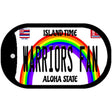 Warriors Fan Novelty Metal Dog Tag Necklace DT-12733 2" x 1" Dog Tag (DT)