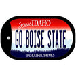 Go Boise State Novelty Metal Dog Tag Necklace DT-12735