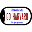 Go Harvard Novelty Metal Dog Tag Necklace DT-12827