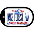 Wake Forest Fan Novelty Metal Dog Tag Necklace DT-12947 2" x 1" Dog Tag (DT)