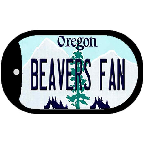 Beavers Fan Novelty Metal Dog Tag Necklace DT-12987