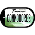 Commodores Novelty Metal Dog Tag Necklace DT-13030 2" x 1" Dog Tag (DT)