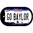 Go Baylor Novelty Metal Dog Tag Necklace DT-13033 2" x 1" Dog Tag (DT)