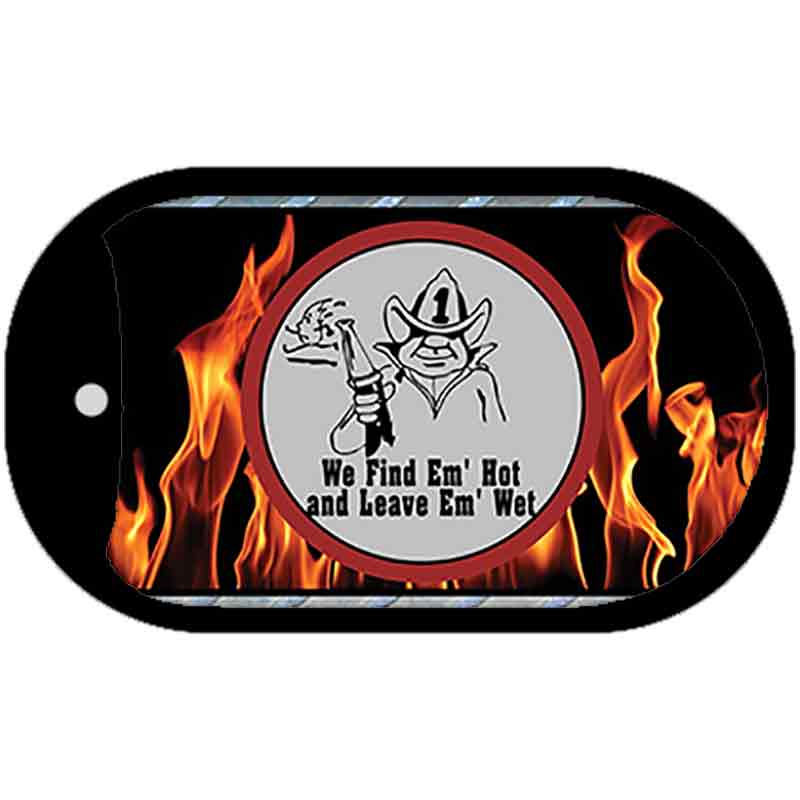 Find Em Hot Novelty Dog Tag Necklace DT-1305