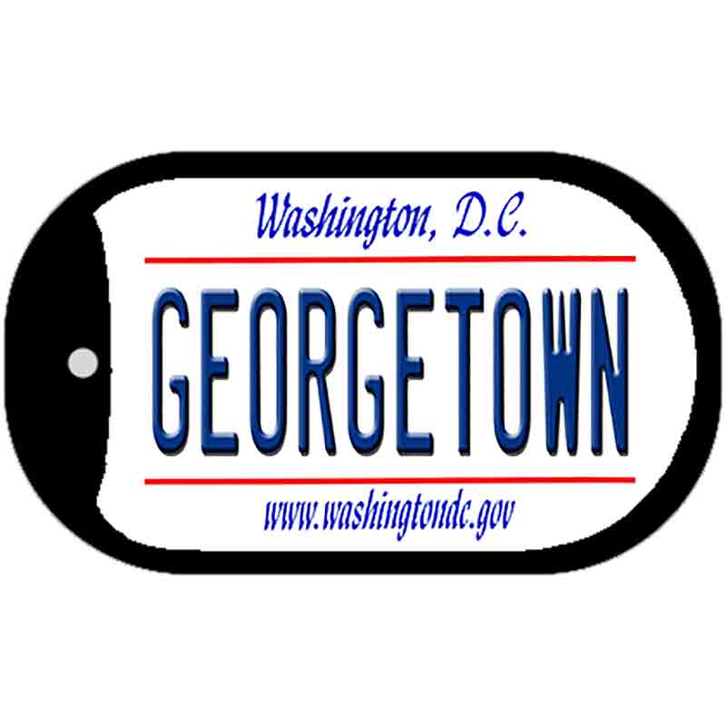 Georgetown Novelty Metal Dog Tag Necklace DT-13135 2" x 1" Dog Tag (DT)
