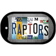 Raptors Strip Art Novelty Metal Dog Tag Necklace DT-13238 2" x 1" Dog Tag (DT)