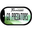 Go Predators Novelty Metal Dog Tag Necklace DT-13561 2" x 1" Dog Tag (DT)