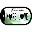 More Love Novelty Metal Dog Tag Necklace DT-13650 2" x 1" Dog Tag (DT)