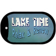 Lake Time Novelty Metal Dog Tag Necklace Tag DT-13771 2" x 1" Dog Tag (DT)