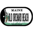 Old Orchard Beach Maine Novelty Metal Dog Tag Necklace 2" x 1" Dog Tag (DT)