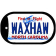 Waxhaw North Carolina Novelty Metal Dog Tag Necklace 2" x 1" Dog Tag (DT)