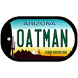 Oatman Arizona Novelty Metal Dog Tag Necklace