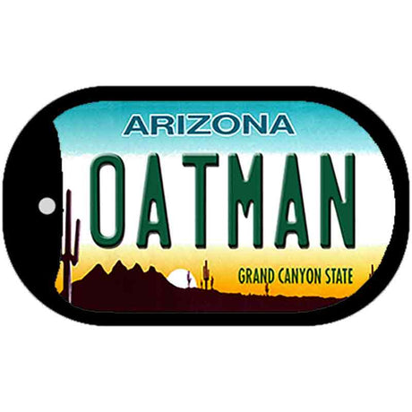 Oatman Arizona Novelty Metal Dog Tag Necklace