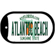 Atlantic Beach Florida Novelty Metal Dog Tag Necklace 2" x 1" Dog Tag (DT)