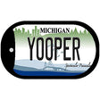 Yooper Michigan Novelty Metal Dog Tag Necklace