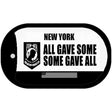 New York POW MIA Some Gave All Novelty Metal Dog Tag Necklace 2" x 1" Dog Tag (DT)