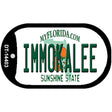 Immokalee Florida Novelty Metal Dog Tag Necklace 2" x 1" Dog Tag (DT)