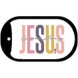 Jesus Saves Always Metal Novelty Dog Tag Necklace DT-14479