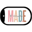Made To Worship Metal Novelty Dog Tag Necklace DT-14484 2" x 1" Dog Tag (DT)