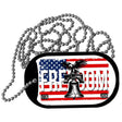 Freedom Liberty Bell Metal Novelty Dog Tag Necklace DT-14547 2" x 1" Dog Tag (DT)
