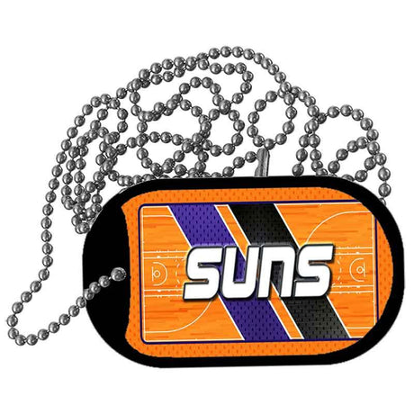 SUNS Graphic Metal Novelty Dog Tag Necklace DT-14618 2" x 1" Dog Tag (DT)