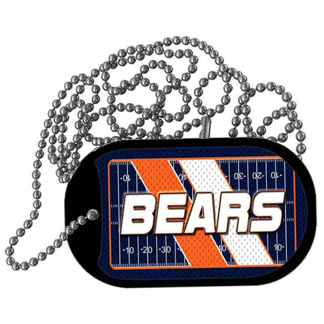 BEARS Graphic Metal Novelty Dog Tag Necklace DT-14630 2" x 1" Dog Tag (DT)